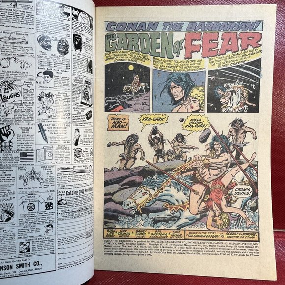 1971 “Conan The Barbarian” # 9 Barry Windsor-Smith cover & art VF/NM Condition! - Picture 4 of 4